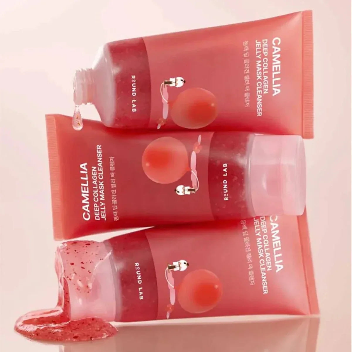 Round Lab Camellia Deep Collagen Jelly Mask Cleanser 150ml