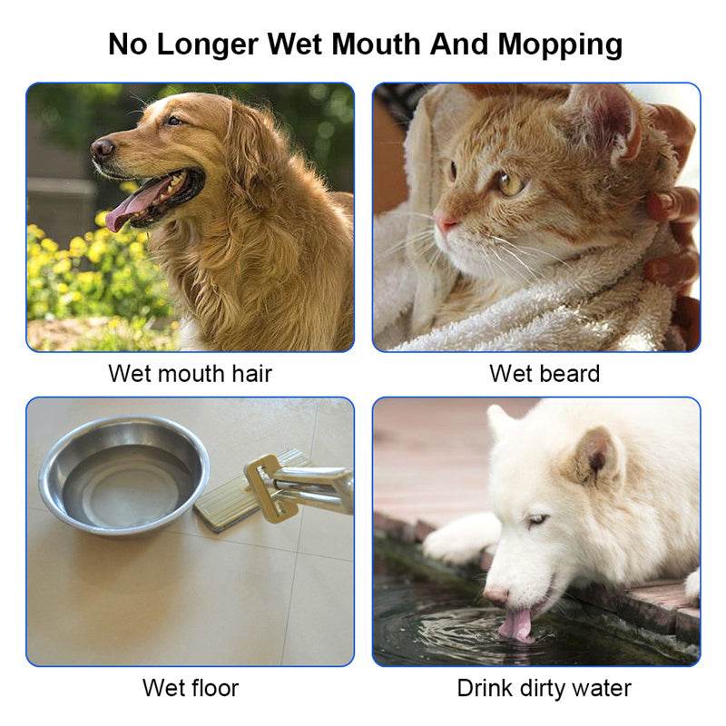 Cat Dog Water Bowl Anti Splash Design