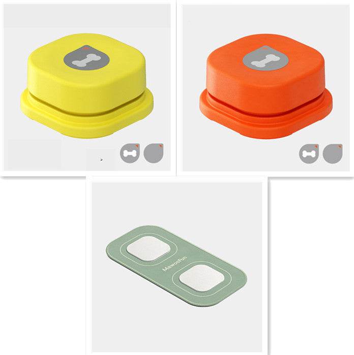 interactive dog training buttons – Recordable Talking Buttons for Dog Communication & Pet Training