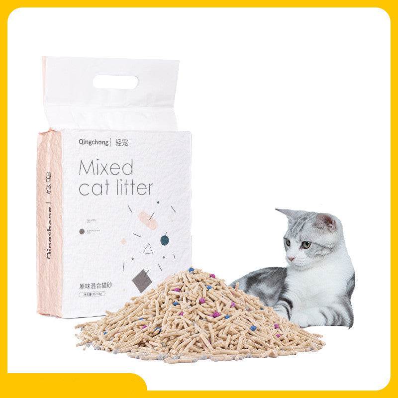 Light Pet Preserved Egg Mixed Tofu Cat Litter