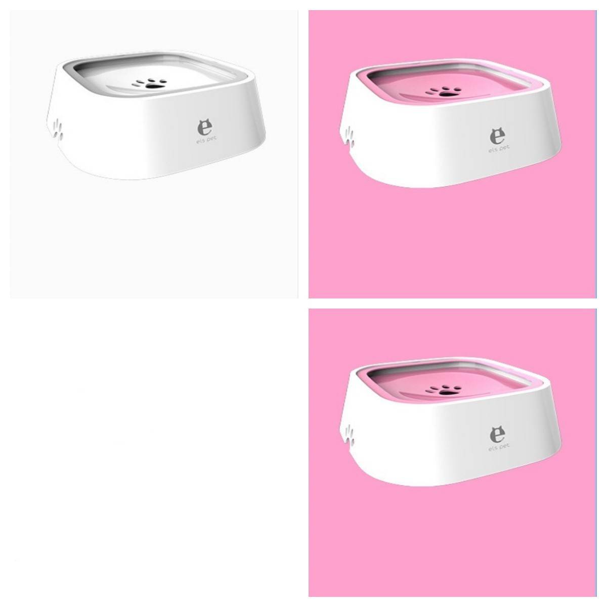 Cat Dog Water Bowl Anti Splash Design