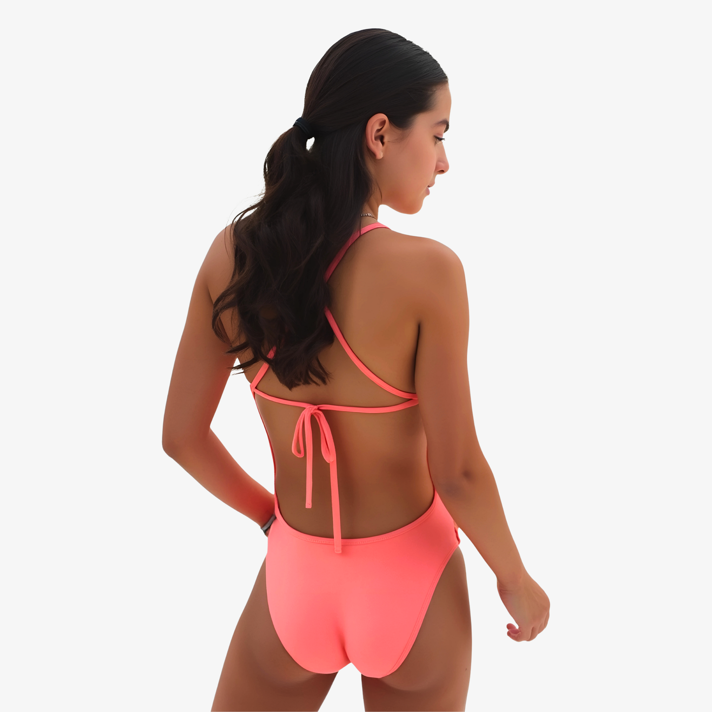 Norca Coral Tie-Back Performance Training Swimsuit