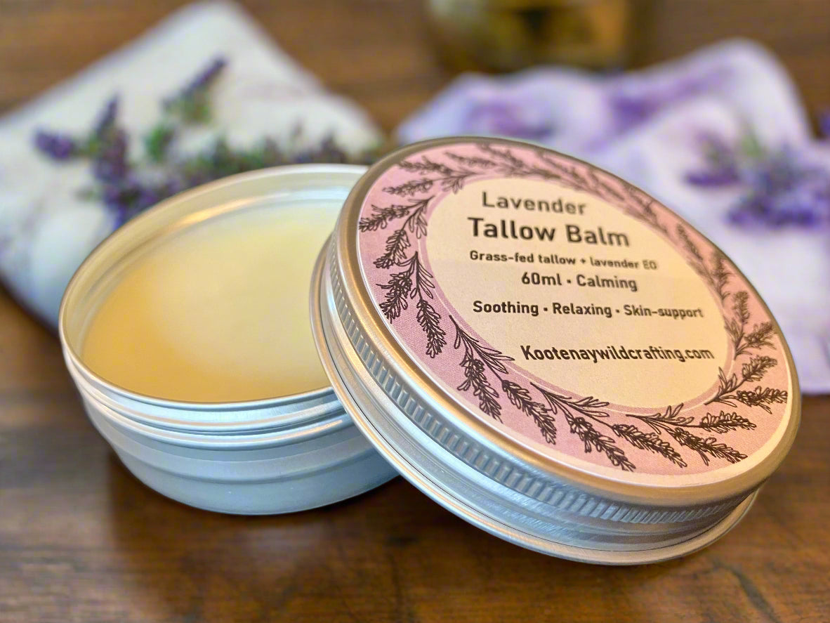 Pure Grass-Fed Canadian Tallow Balm – 1 or 2 Ingredients