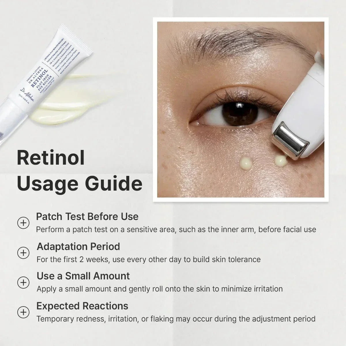 Dr.Althea Retinol Flat Iron Eye Roller 25ml
