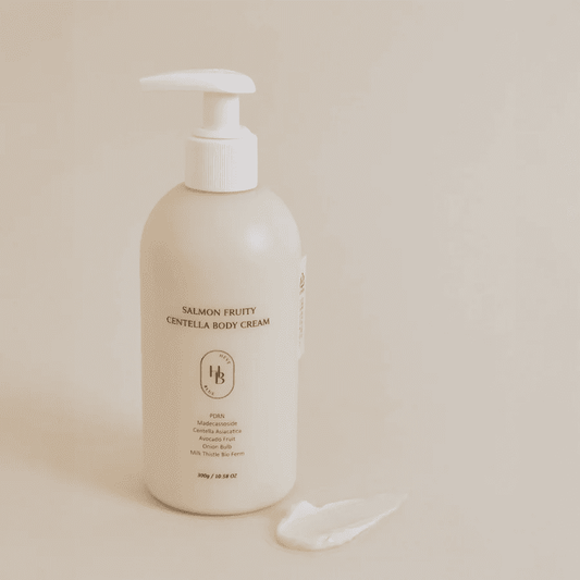 HEVEBLUE Salmon Fruity Centella Body Cream 300g