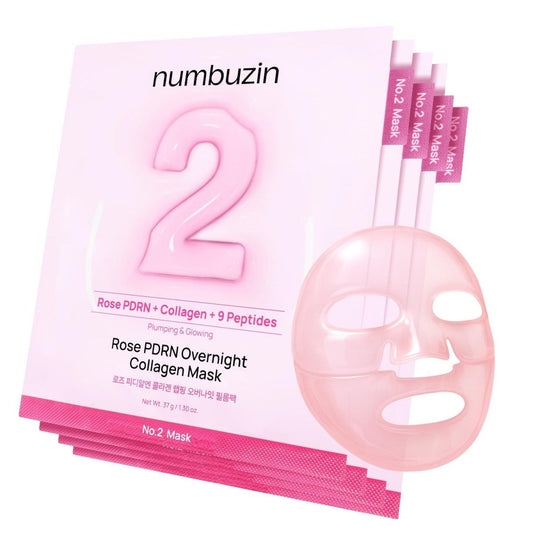 Numbuzin No.2 Rose PDRN Overnight Collagen Mask 37ml